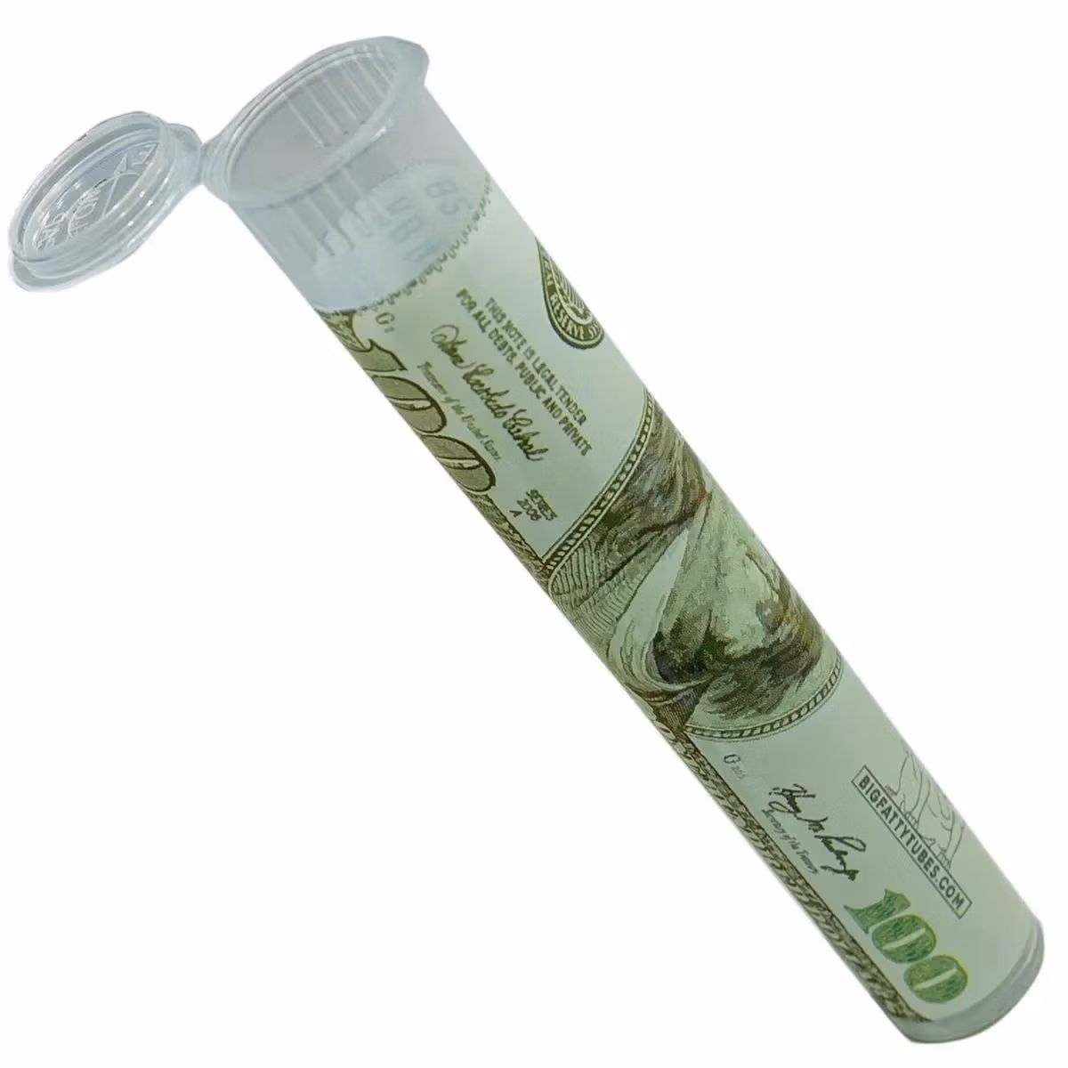 109MM King Size Pre-Roll Tubes – Benjamin Franklin Money (600 Qty)